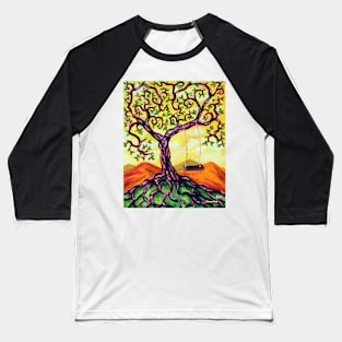 'THE FOREVER SUMMER TREE' Baseball T-Shirt